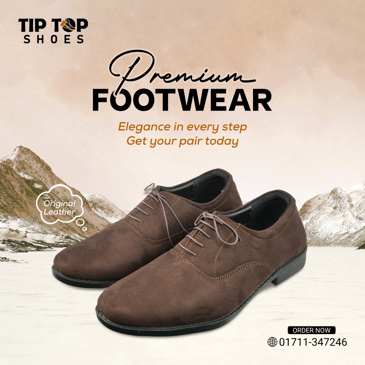 TipTopShoesBD's tweet photo. 📷 TIP TOP SHOES নিয়ে এসেছে প্রিমিয়াম ফুটওয়্যার!
📷 Original Leather দিয়ে তৈরি, আপনার প্রতিটি পদক্ষেপে আনে এলিগ্যান্স।
📷 স্টাইল এবং আরামের সেরা সমন্বয়, যা আপনার ফ্যাশনকে নতুন মাত্রা দিবে।
📷 আজই অর্ডার করুন এবং আপনার পছন্দের সুজটি সংগ্রহ করুন! https://t.co/qMKwLi0UJp