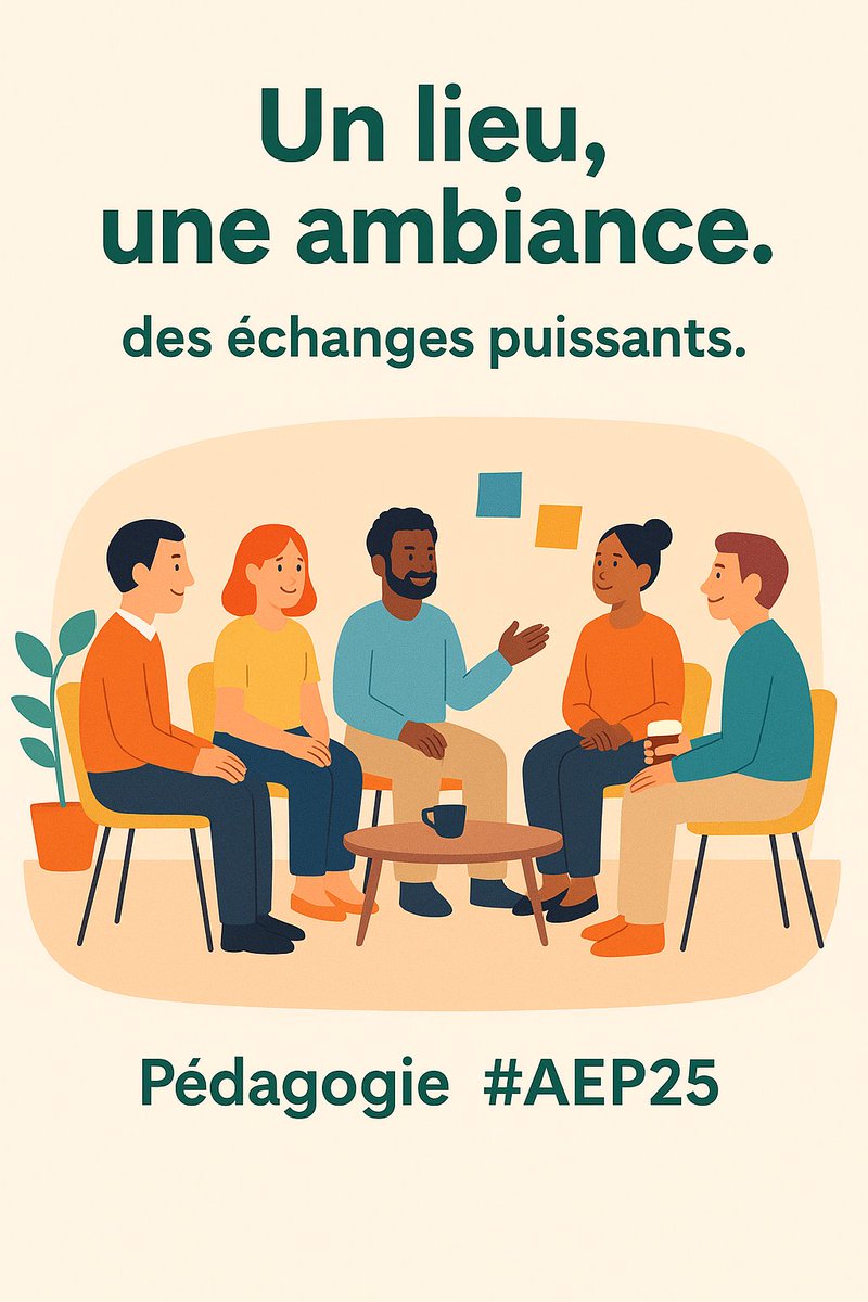 Pédagogie, partage, ateliers, bonne humeur et échanges…

C’est ça, l’auberge pédagogique  ! Et c’est pour vous  😁

link.infini.fr/aep

#AEP25 #coformation #pedagogieactive