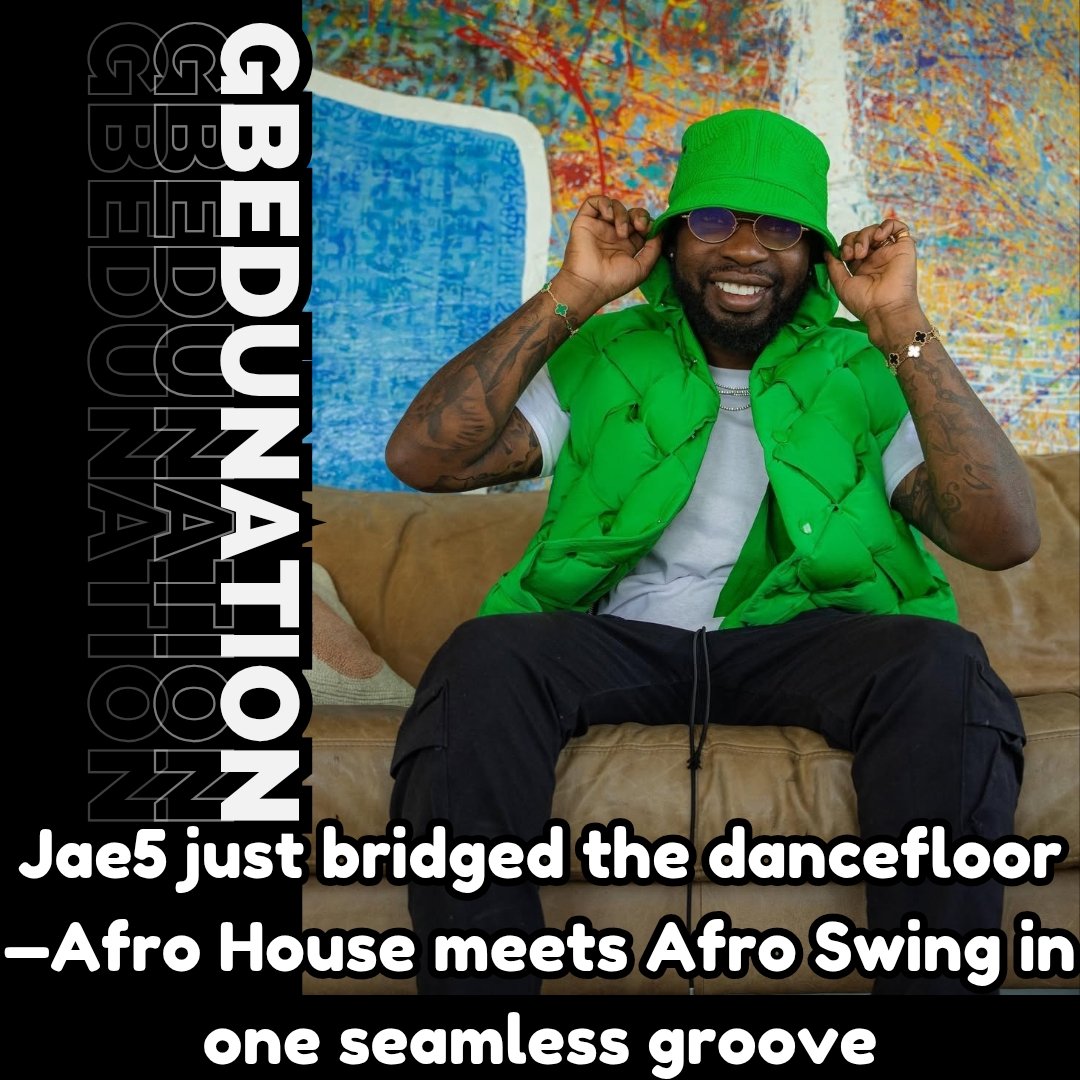 Gbedunation_'s tweet image. When Jae5 flips the script: Afro House energy with Afro Swing swagger—next‑level vibes unlocked! 🔊✨ #FusionMode #Jae5OnDeck