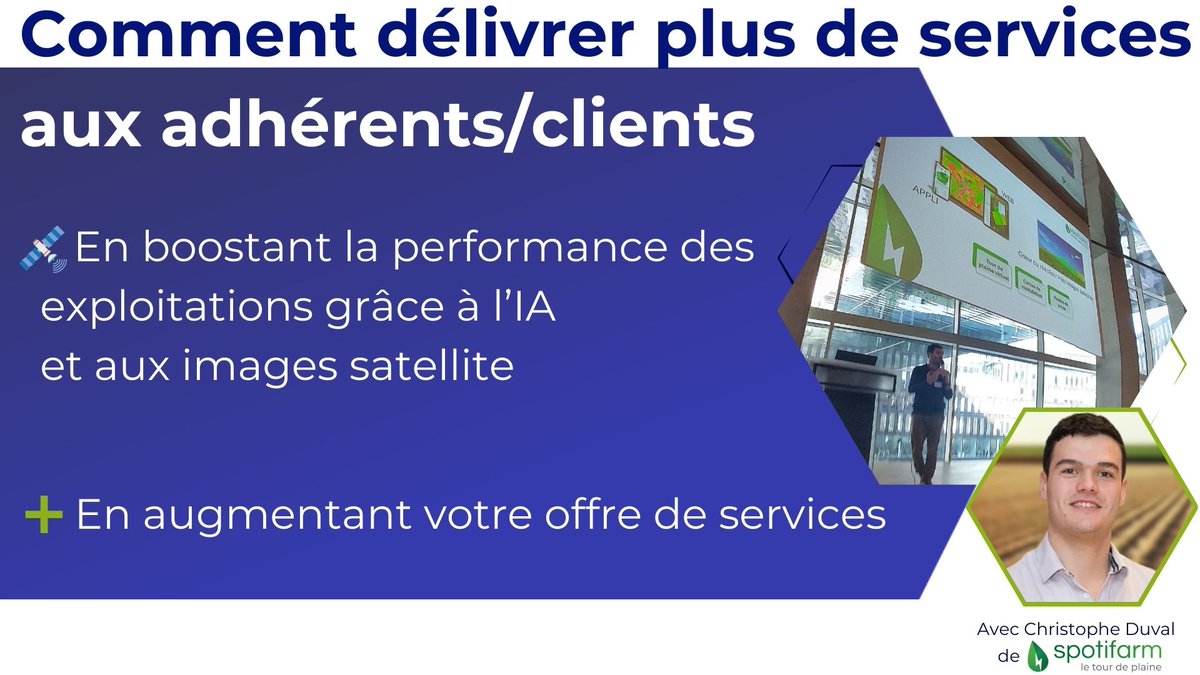 ISAGRI Ingénierie 🚜📲📈 (@isagri_ingnr) on Twitter photo Vous avez manqué le lancement officiel de Spotifarm Organisme le 27 mars dernier❓
Téléchargez le support de cette conférence dès maintenant :
➡️isagri-ingenierie.fr/evenements 👀
<a href="/Spotifarm/">Spotifarm 🛰🌾📲🚜</a> <a href="/IsagriFrance/">ISAGRI France</a> <a href="/ISAGRI_Ingnr/">ISAGRI Ingénierie 🚜📲📈</a> Vous avez manqué le lancement officiel de Spotifarm Organisme le 27 mars dernier❓
Téléchargez le support de cette conférence dès maintenant :
➡️isagri-ingenierie.fr/evenements 👀
<a href="/Spotifarm/">Spotifarm 🛰🌾📲🚜</a> <a href="/IsagriFrance/">ISAGRI France</a> <a href="/ISAGRI_Ingnr/">ISAGRI Ingénierie 🚜📲📈</a>