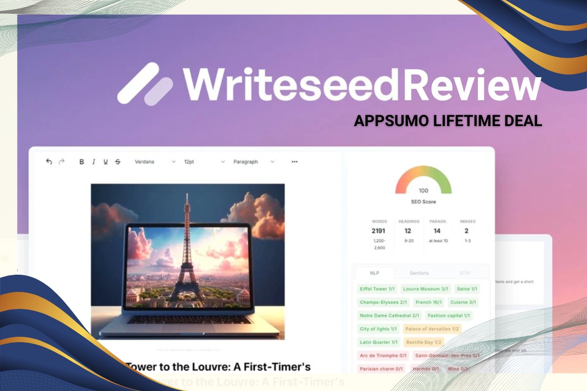 Reviews_diary's tweet photo. WriteSeed Review: The Powerful Tool Writers Love!

What is Writeseed?
WriteSeed is an AI writing tool designed to make content creation easy. It’s packed with features like 70+ templates, SEO tools, and a Pro-Writer mode.

Read more Full Article: https://t.co/ElYhP4S88A https://t.co/WmmteTIWH0
