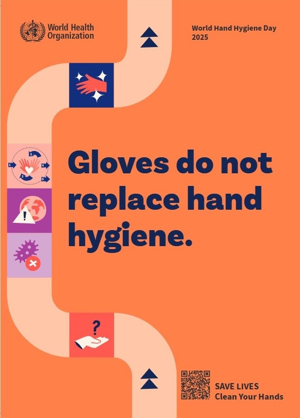 NHSGGC - Care Home Collaborative (@nhsggcchc) on Twitter photo World Hand Hygiene Day is fast approaching – Monday 5th of May. Remember gloves are as easily contaminated as bare hands and if not used correctly, gloves will not reduce the transmission of microorganisms. <a href="/WHO/">World Health Organization (WHO)</a> <a href="/nhsggcchc/">NHSGGC - Care Home Collaborative</a> #ARHAI #carehomes #NIPCM #worldhandhygieneday2025 World Hand Hygiene Day is fast approaching – Monday 5th of May. Remember gloves are as easily contaminated as bare hands and if not used correctly, gloves will not reduce the transmission of microorganisms. <a href="/WHO/">World Health Organization (WHO)</a> <a href="/nhsggcchc/">NHSGGC - Care Home Collaborative</a> #ARHAI #carehomes #NIPCM #worldhandhygieneday2025