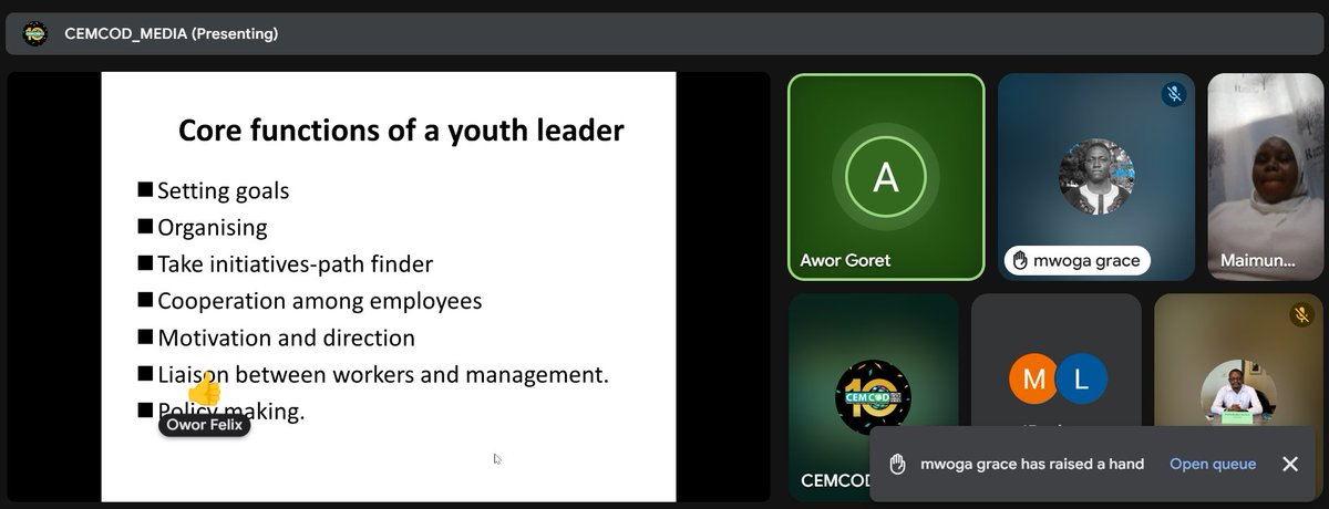 Successfully held the first leadership training of youth from Mbale and Jinja under the Neighborhood Environment Watch Project. Engaging discussions and insights on the different aspects of leadership.