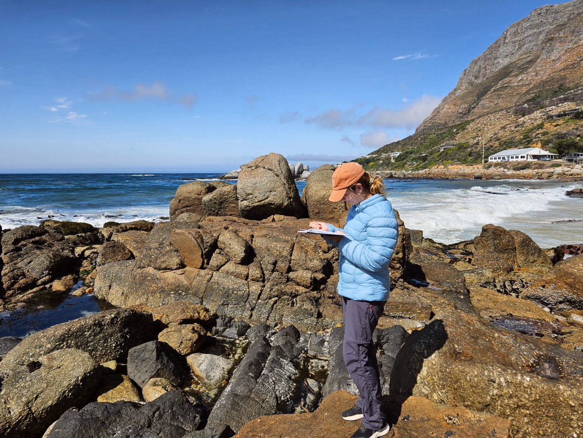 Postdoc Dr Ariela Mazoz &amp; Prof Gary Stevens headed into the field on 31 Mar/2 Apr 25 to study the Cape Granites at Millers Point and Llandudno. Their work focuses on the compositional heterogeneities within granite layers—key to understanding how these iconic rocks formed.