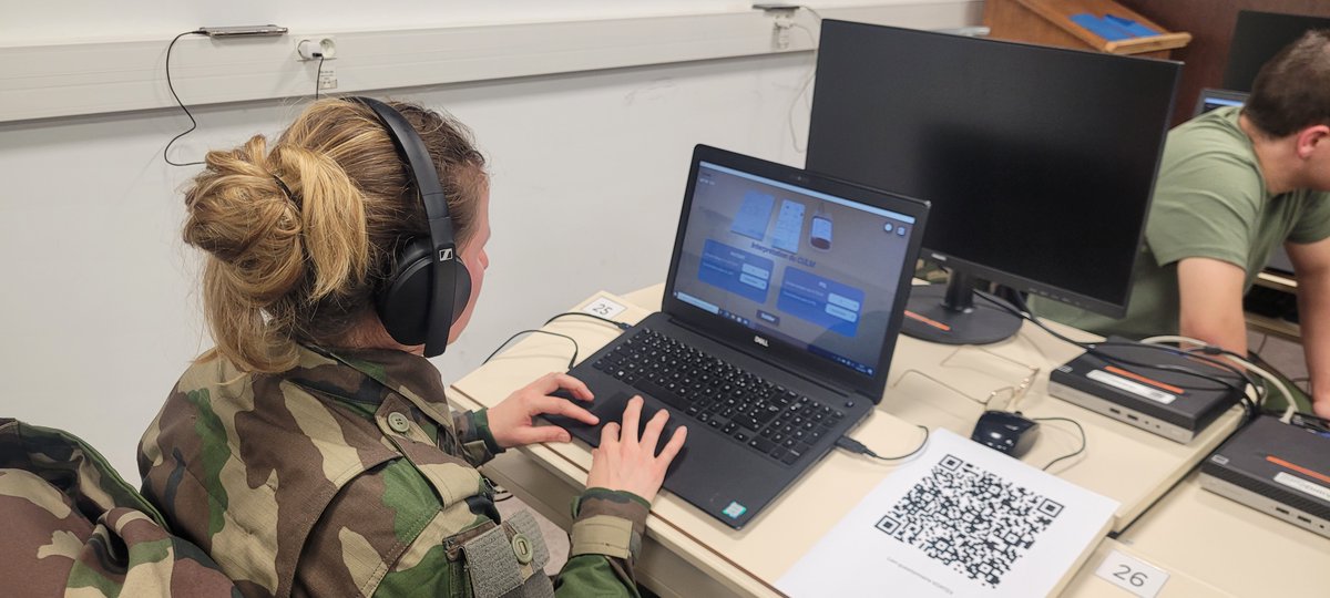 🎮Le Service de #santé des #armées innove avec VORTEX👉un serious game immersif pour former à la transfusion sanguine en OPEX
💬« Les premiers testeurs saluent l'utilité de cet outil et sa plus-value dans le monde des formations »
🔗Lire l'article : bit.ly/42teGhM