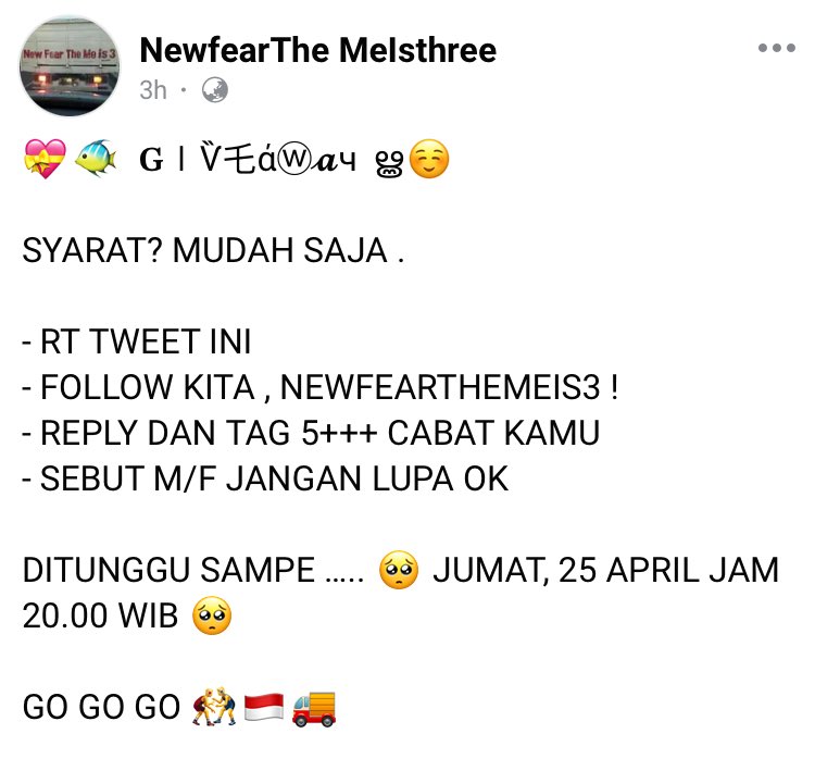 newfearthemeis3's tweet photo. HALOOO ‼️ 

we are giving away 4 FREE slots (2 females and 2 males) .. if you are diligent we are also looking for 2 ferajin and 2 rajin #LOL #Oops #Dagelan

LANGSUNG SAJA cek sarat mujaratnya di bawah atau klik ini yak https://t.co/FKjhApxDMc https://t.co/T2EWEXCbU4