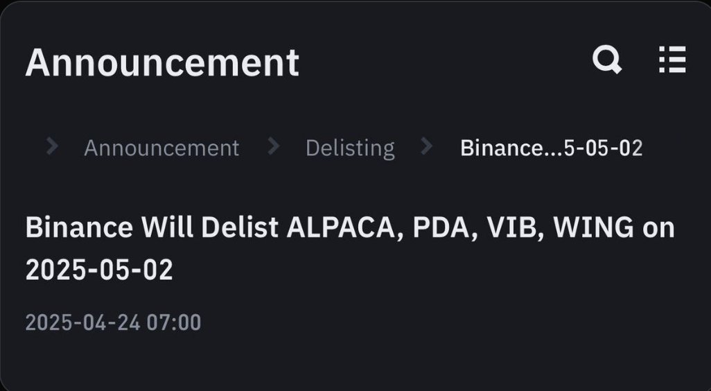 keteous's tweet photo. Delisting is like writing characters out of a TV show.
Only the essentials stay in the plot.
#Crypto #Delist

#Trade $ZORA #Bitcoin's 2025 #LiveAfterDeath #Christ is King #SpaceX #ppoohkt #Generate #Indians #श्री लक्ष्मी नारायण #Survivor48 https://t.co/oYa2xIt9jB