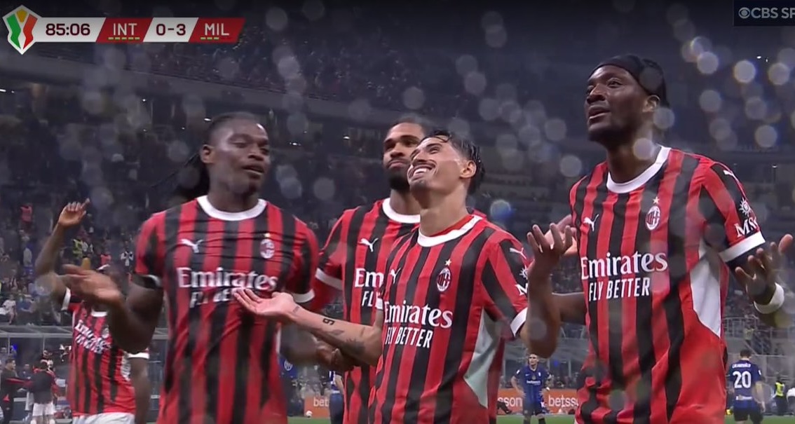TrollFootball's tweet photo. Real Madrid fans: We're supporting Inter now.

Inter: https://t.co/Oy6KpLTHSL