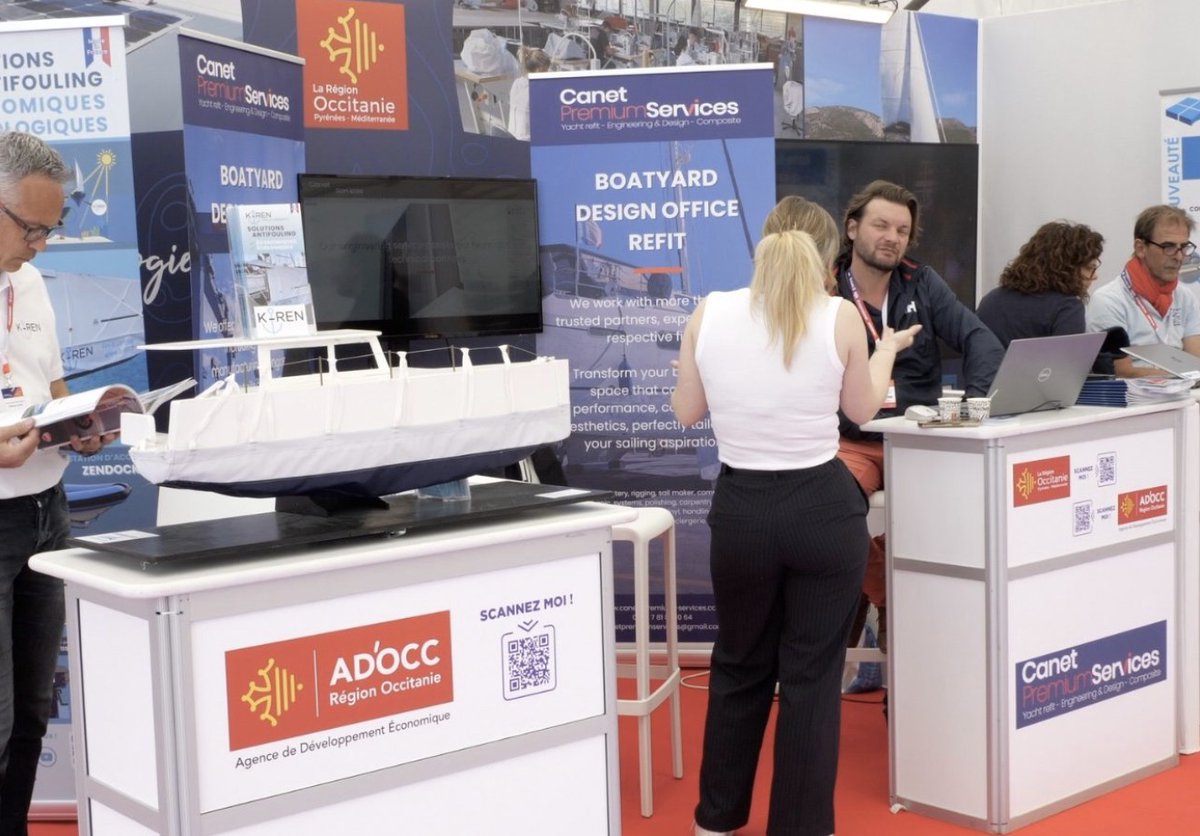 ecom_news's tweet image. 🛥️🌊 #LaGrandeMotte : Zoom sur Salon International du #Multicoque ! La filière nautique régionale représente 1 200 entreprises, 2 000 emplois directs et un chiffre d'affaires de 372 millions d'euros. Reportage 🔗 bit.ly/4lJKWVa #Nautisme #hérault @S_Rossignol @Occitanie