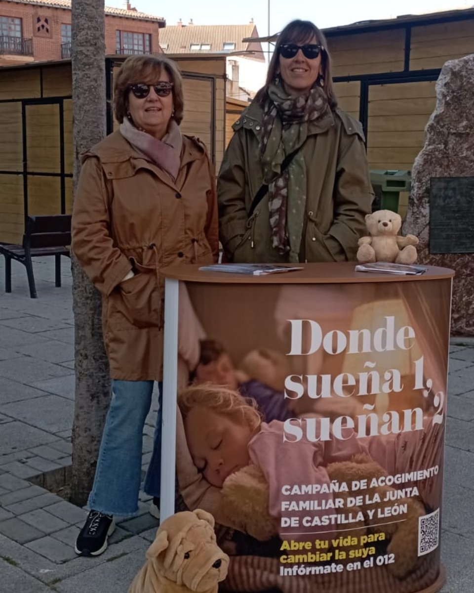 El acogimiento familiar es fundamental para ofrecer una respuesta adecuada a los niños, niñas y adolescentes vulnerables de nuestra provincia  🏡‍❤️‍🩹

👐🏻 Hoy, en Valencia de Don Juan, continuaremos informando y sensibilizando para lograr un futuro más justo y solidario.