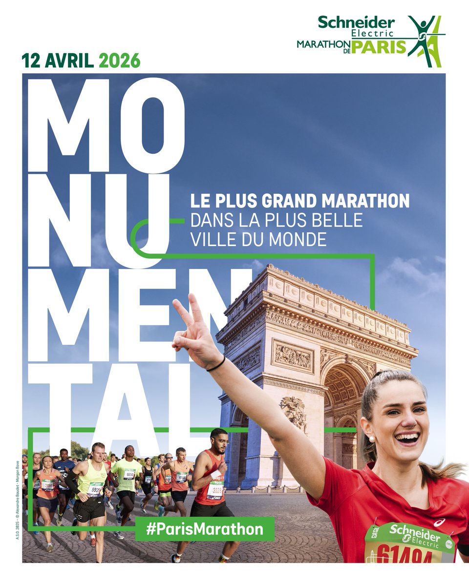 Schneider Electric Marathon de Paris tweet media