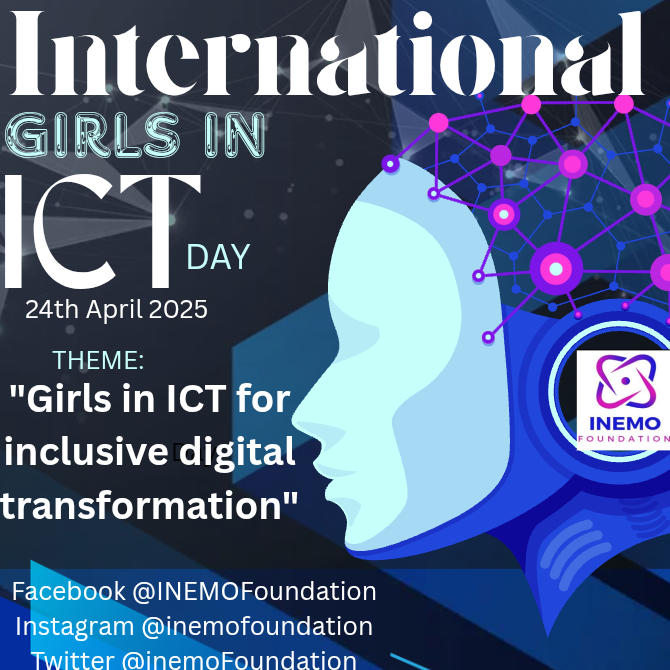 InemoFoundation's tweet photo. What if the next big tech breakthrough came from a girl in your community?
Today we celebrate #GirlsInICT creators, coders, innovators.
It’s time to level the digital playing field.
#TechForGirls #DigitalInclusion #STEMQueens
@Plan_Nigeria
@DICTgovph
@Gufasha_Found https://t.co/fnqxtwGe8w