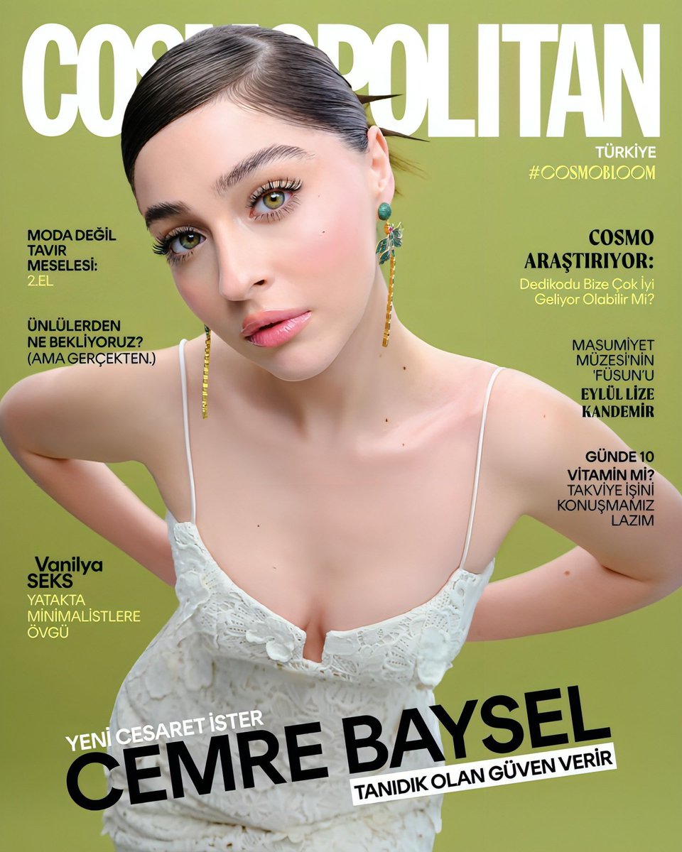dear_alice88's tweet photo. #CemreBaysel for Cosmopolitan Turkiye April/ Nisan 2025's issue 💚🌹cok güzellim 👸🙏 cok seviyorum 💚💚💚💚👸💋💗 #AskFilmi #Ramo #Bozkir2 #SendenDahaGüzel #SolYanim #Saklabeni #LeylaHayatAşkAdalet https://t.co/OhyJe8bJUm