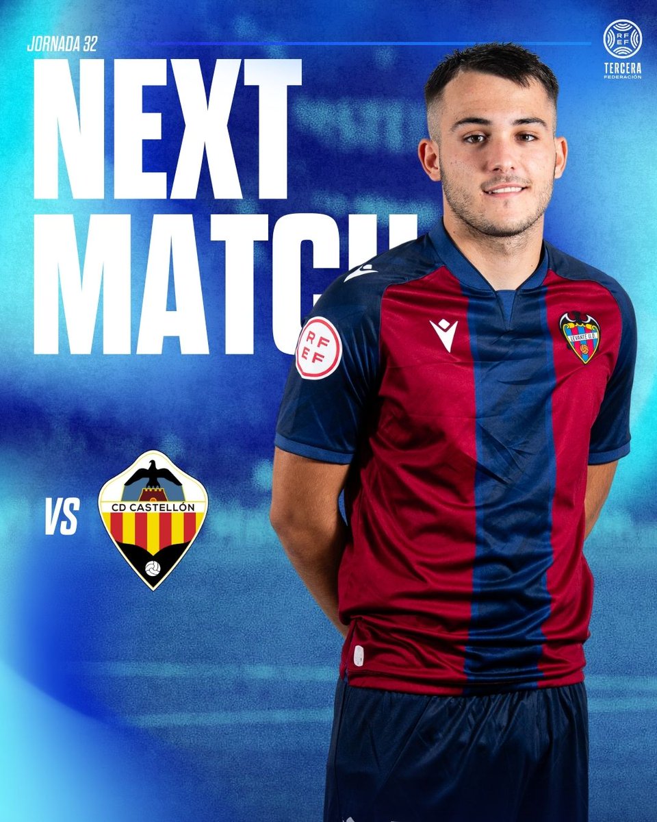 NEXT MATCH | #AtléticoLevanteUD 

🗓️ Viernes 25 de abril
🆚 <a href="/CDCS_Academy/">Cantera CD Castellón</a>
⏱️ 17:00 horas
📍 Skyfi Castalia
