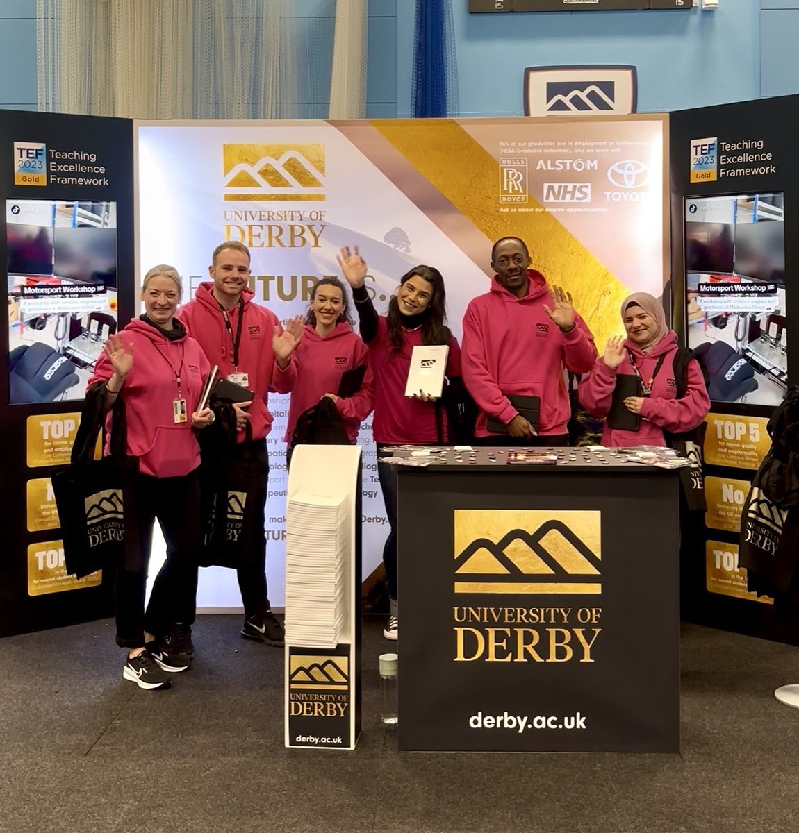 University of Derby tweet media