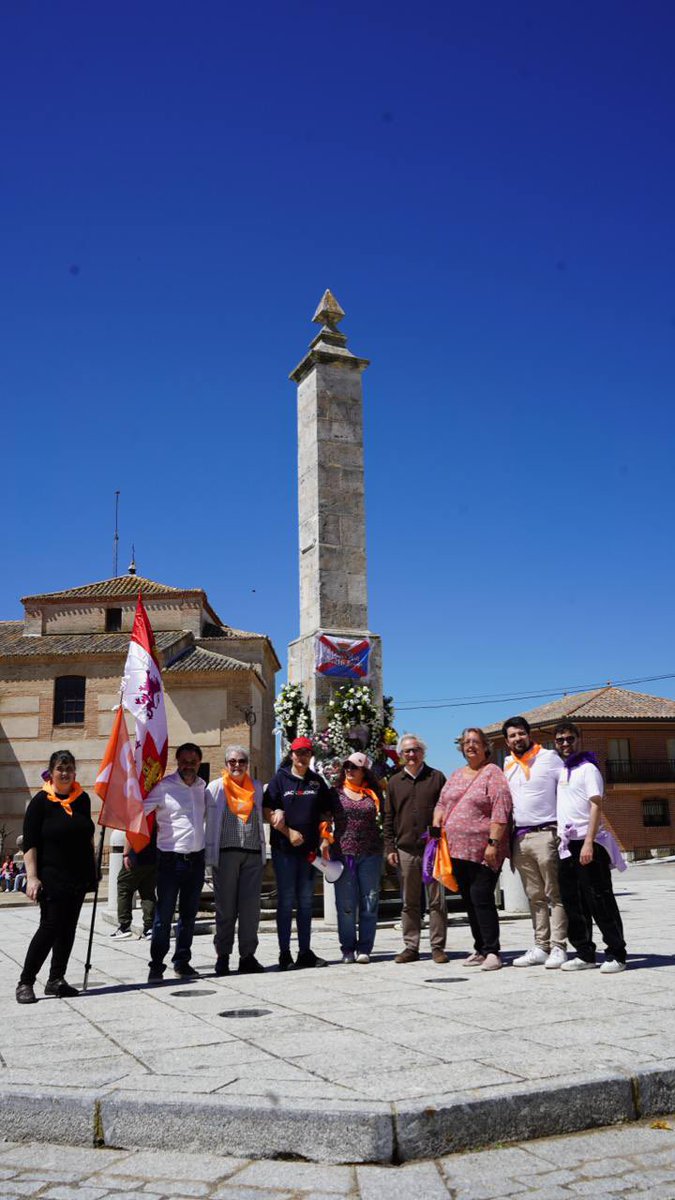 Ha sido un honor participar en la ofrenda floral en memoria de los Comuneros de Castilla, luchadores contra la sinrazón y la imposición.

Junto a compañeros de <a href="/CsCastillayLeon/">Cs Castilla y León</a>, disfrutando de un gran día en Villalar de los Comuneros.