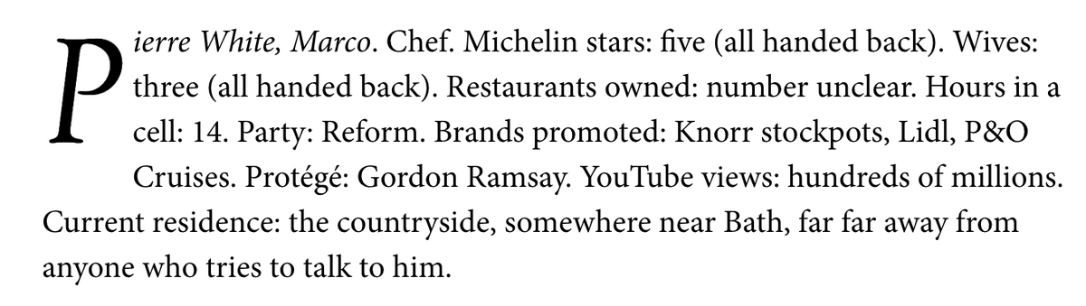 AngusColwell's tweet image. I wrote about my obsession with Marco Pierre White, in this week’s issue of The Spectator.
spectator.co.uk/article/my-mar…