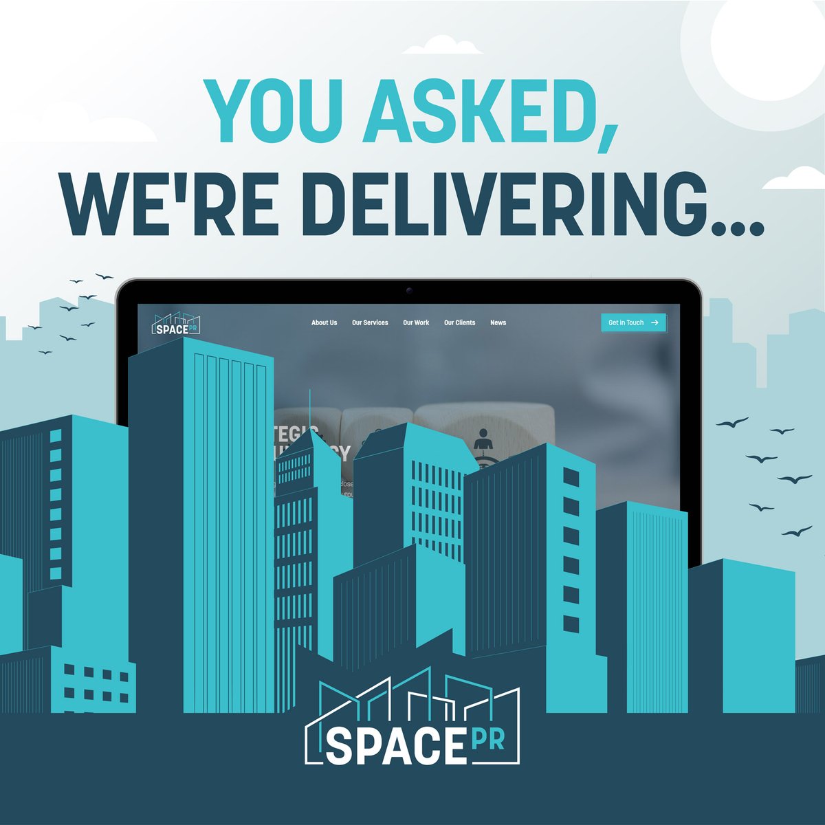 SpacePR's tweet image. The countdown is on to the launch of our new division. Watch this space! #ukpr #prexperts #prstrategy