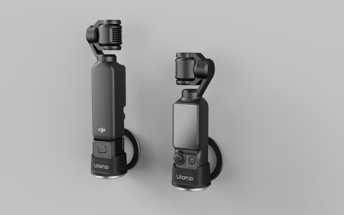 UlanziJapan's tweet image. 📝新製品開発に関する意見募集🙌 2⃣

Pocket 3 マグネットベース いかがでしょうか？🤔　
皆さんのご意見をお聞かせください🤗

#ulanzi #djipocket3 #ウランジ #製品開発