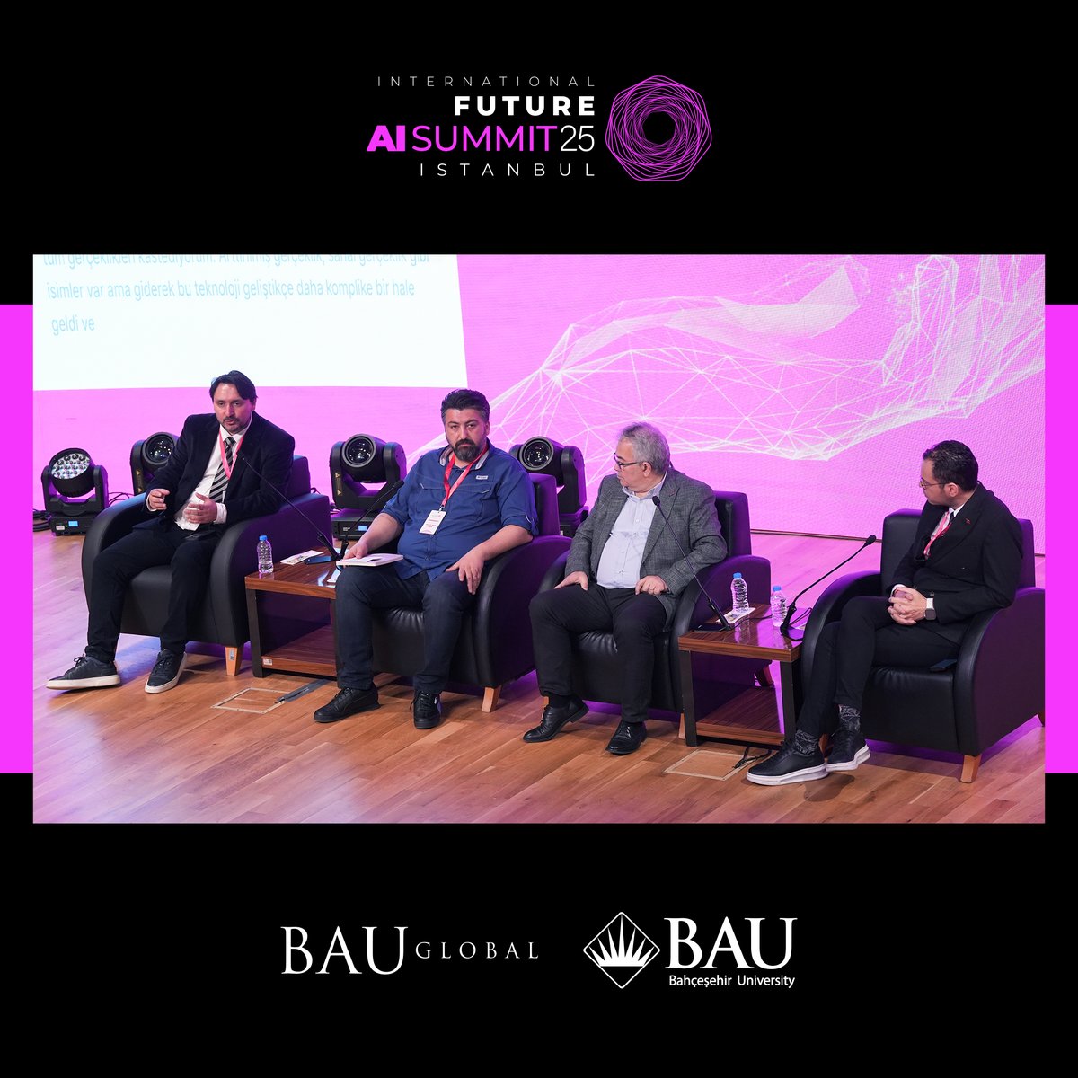 Future AI Summit’25 (@futurecampuscom) on Twitter photo "AI & Education / Preparing Students for an AI-Driven Future" oturumunda Prof. Dr. Yavuz Samur, Doç. Dr. Ergün Akgün, Adil Kurt ve Dr. Zafer Karadayı, Future AI Summit sahnesindeydi.
#FutureAISummit25 #YapayZeka #Eğitim #Metamorph <a href="/futurecampuscom/">Future AI Summit’25</a> "AI & Education / Preparing Students for an AI-Driven Future" oturumunda Prof. Dr. Yavuz Samur, Doç. Dr. Ergün Akgün, Adil Kurt ve Dr. Zafer Karadayı, Future AI Summit sahnesindeydi.
#FutureAISummit25 #YapayZeka #Eğitim #Metamorph <a href="/futurecampuscom/">Future AI Summit’25</a>
