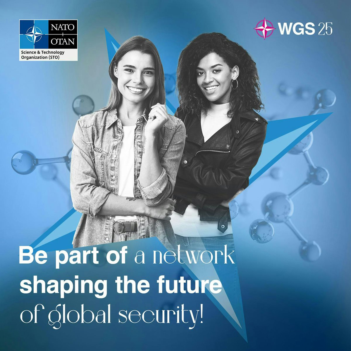 Ready to shape the future of STEM? 👩‍🔬 Join us 6 June #WGS25 –  #NATO 's Women &amp; Girls in Science challenge!

Hear from key voices at <a href="/NATO/">NATO</a>, <a href="/Microsoft/">Microsoft</a>, <a href="/UN/">United Nations</a> Women, @WomenInTech &amp; more.

📍 In-person (by 6 May) or online 💻
🔗Learn more: natostowgs.com

#WomenInSTEM