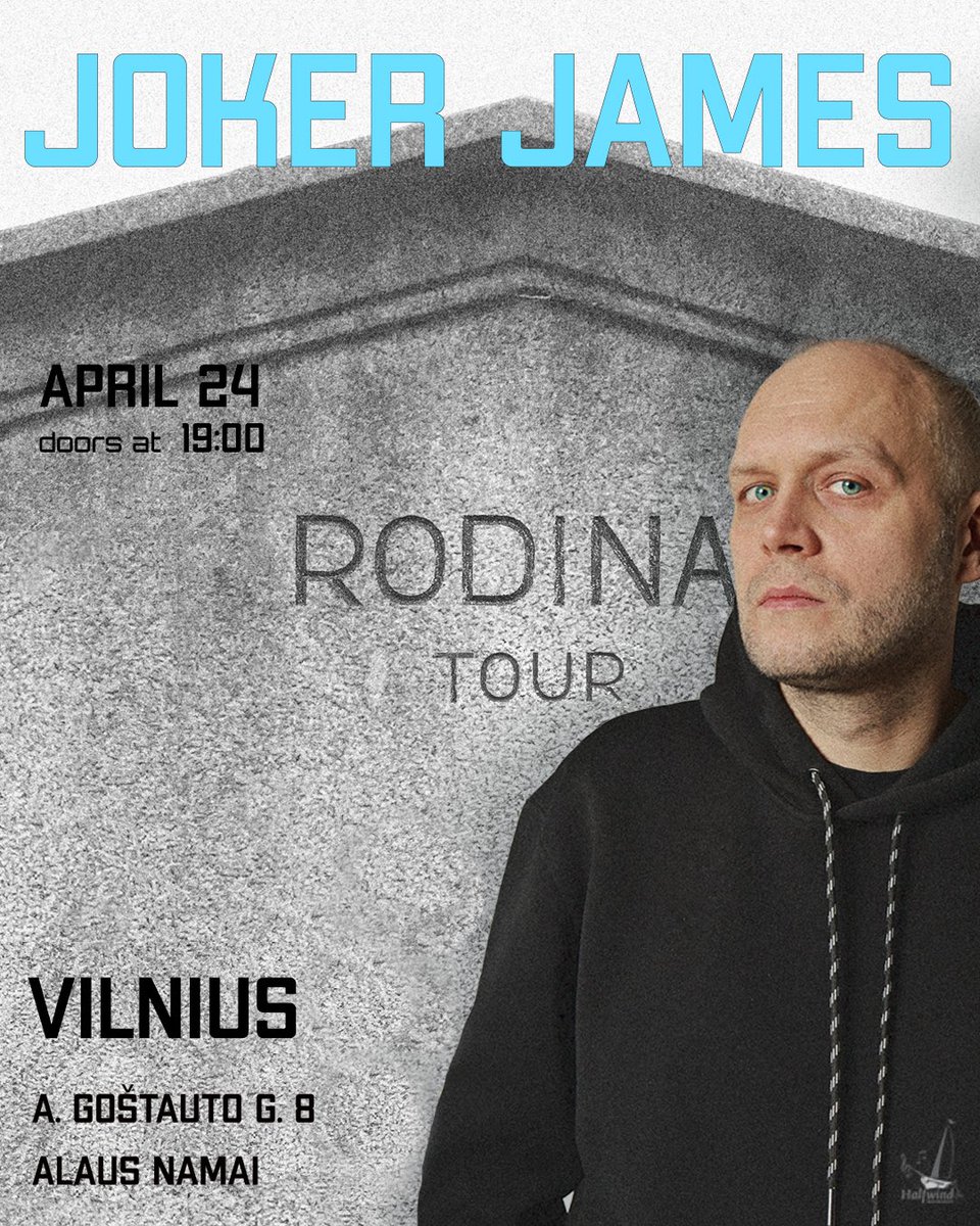 joker__james's tweet image. 🇱🇹Вильнюс! Сегодня вечером я у вас. Залетайте! tickettailor.com/events/halfwin…