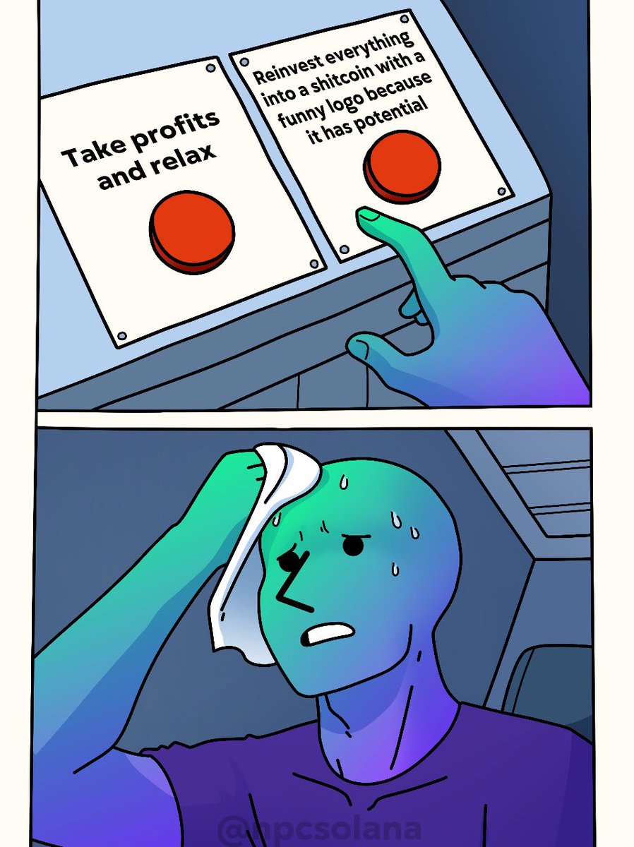 taking profits is overrated anyway…
