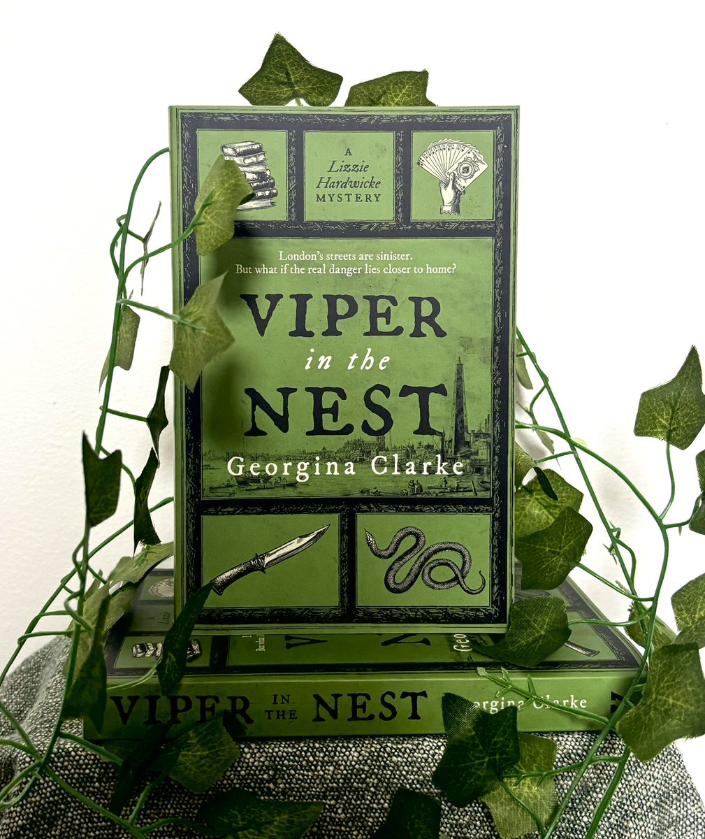 Happy Publication Day to VIPER IN THE NEST by <a href="/clarkegeorgina1/">Georgina Clarke - 💚 VIPER IN THE NEST 🐍🗡</a>. Read this as a standalone or as part of a sinister series in which Lizzie, sex worker and sometimes-sleuth in 18th century London, must figure out a murder that falls closer to home than she thought.