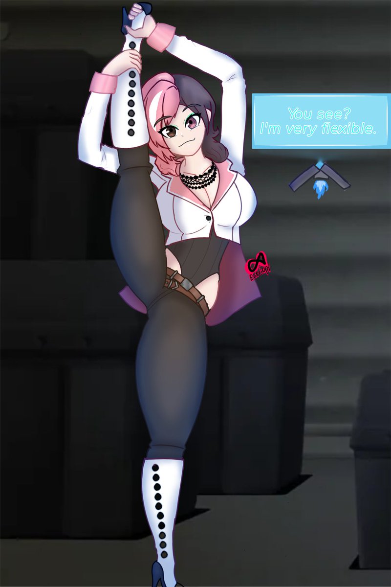 CaosLeviathan_A's tweet image. [RWBY] Neo is really flexible and wants to prove it. 

#OuroDraw #OuroRM
#RWBY #RWBYfanart
#Neopolitan #Neo