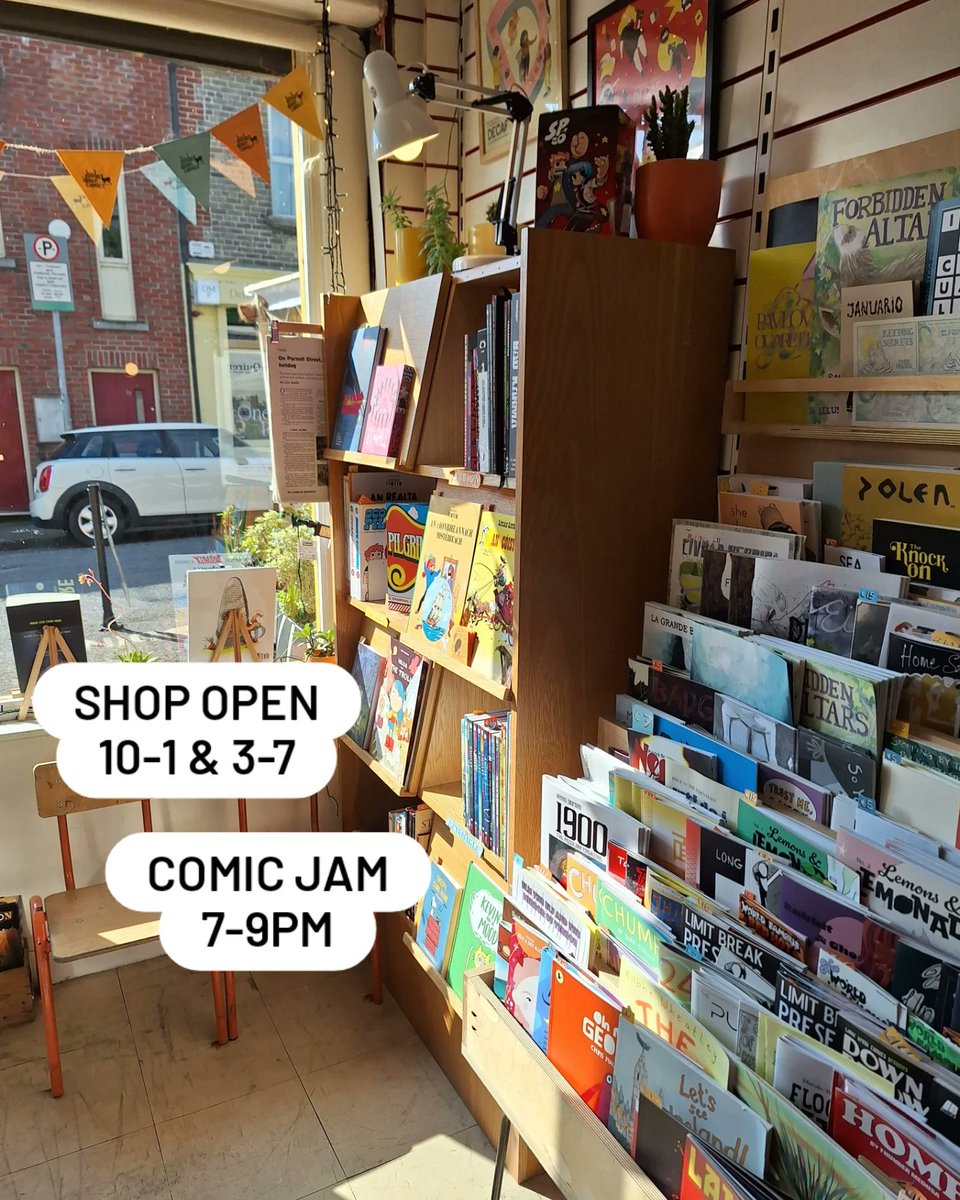 Little Deer Comics (@littledeercmx) on Twitter photo Another lovely day for comics! <a href="/comicfoyle/">Katherine Foyle</a> in the shop all day today, and running @dublincomicjam tonight from 7 - pop in and join us! Or pick up a comic, even better! Another lovely day for comics! <a href="/comicfoyle/">Katherine Foyle</a> in the shop all day today, and running @dublincomicjam tonight from 7 - pop in and join us! Or pick up a comic, even better!