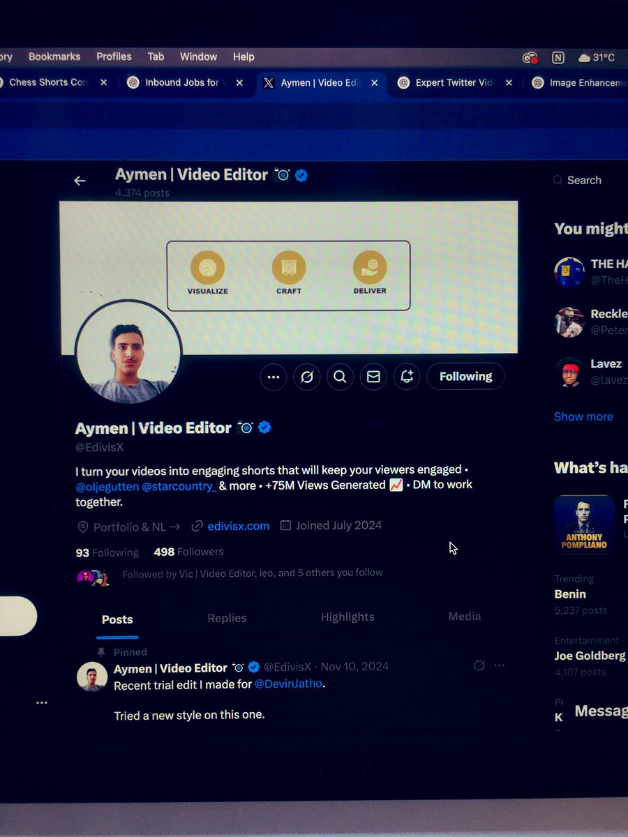 Israel • Video Editor tweet media