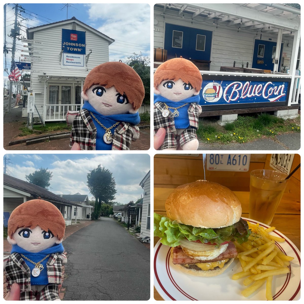 inoyuto06220810's tweet image. #イノ調 のジョンソンタウン💙
#BlueCorn でハンバーガーを食べてお店を出る時にめざましくん発見💡
つい反応して伊野尾担だとバレました🤭
私しかいなかったので店内撮影も許可していただき、めざましくんもお借りしました🥰
色々お話できて嬉しかったです💙
これから行く方はALTみてね✨

#伊野尾慧