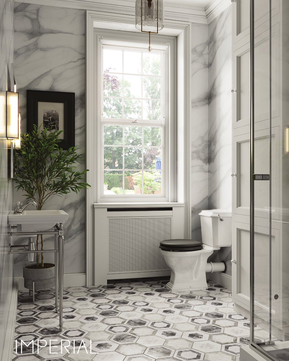 Discover the bold, square forms and striking geometric design of our Astoria Deco ceramic collection, featuring iconic 1920s styling—truly a timeless classic. Explore the full range here: imperial-bathrooms.co.uk #astoriadeco #imperialbathrooms"