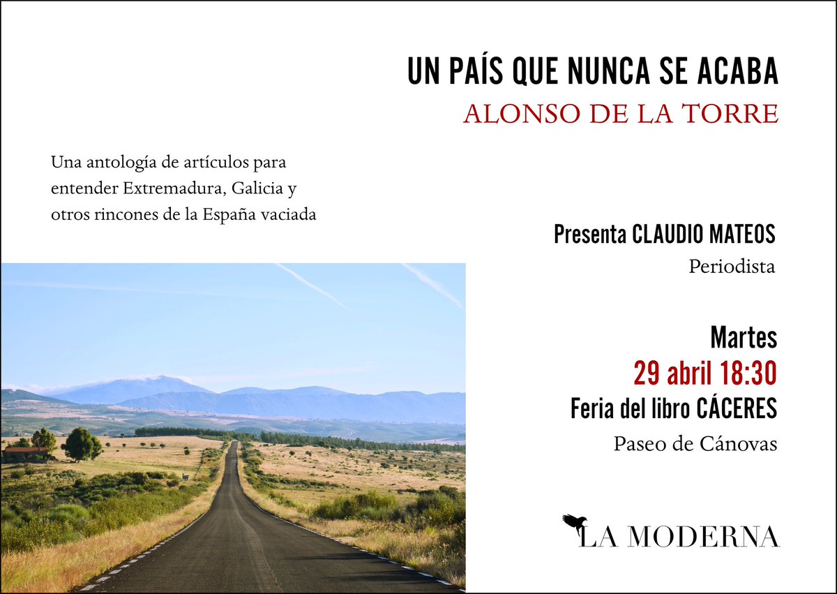 La Moderna editora tweet media