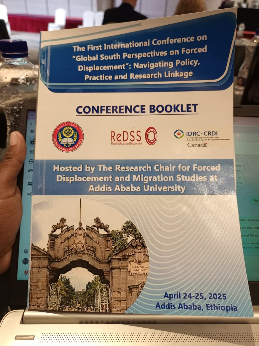 zigashanepascal's tweet image. This morning, a first international conference on "Global South Perspectives on Forced Displacement: Navigating policy, practice and research linkage was launched by the Research Chair for Forced Displacement and Migration Studies at Addis Ababa University.
