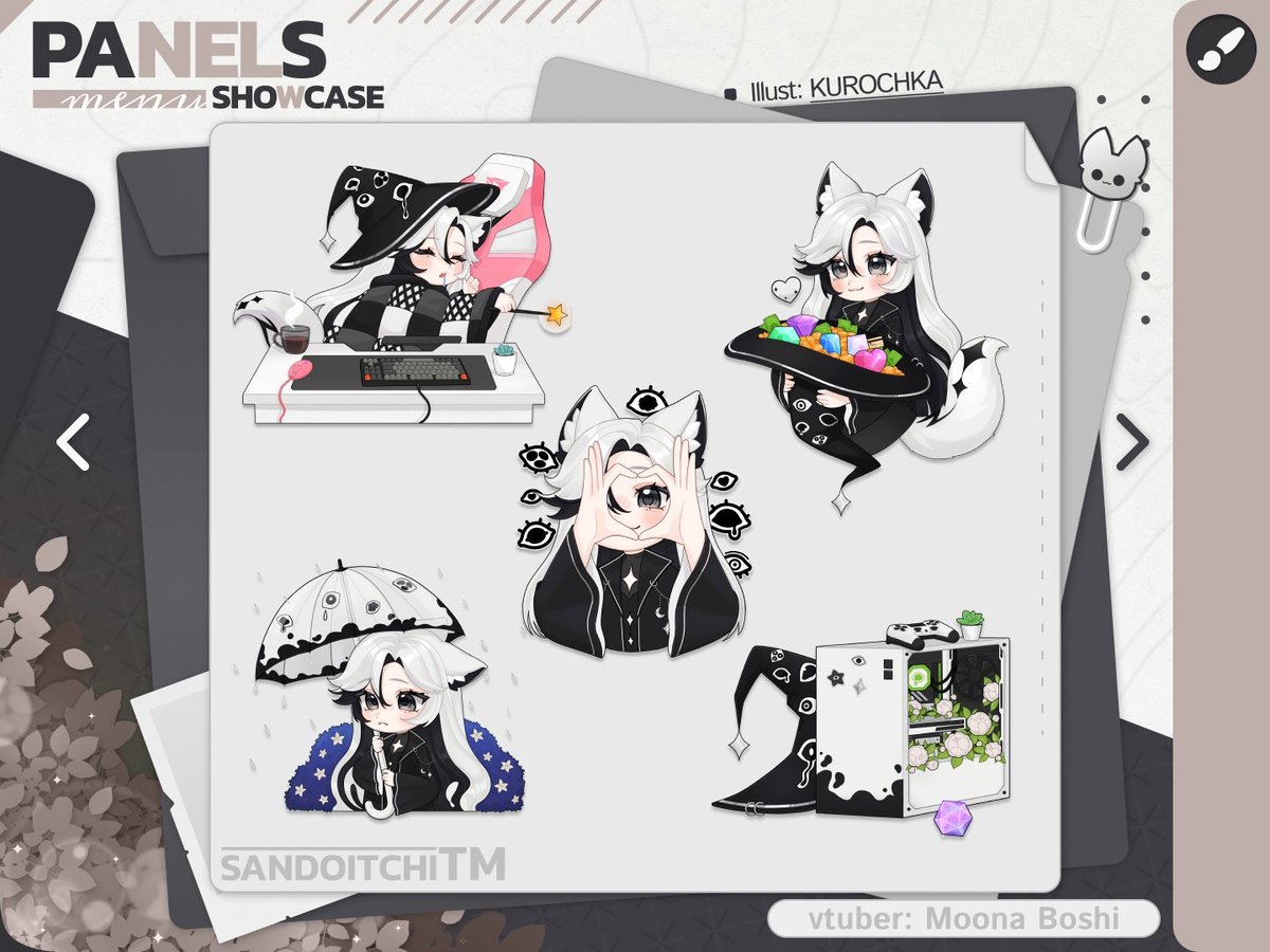 ILLUSTRATOR:
<a href="/KUUUROCHKAKOKO/">KUROCHKA 🌻SandoitchiTM🌻</a> 

#Vtuber #KUROCHKA_sandoitchiteam