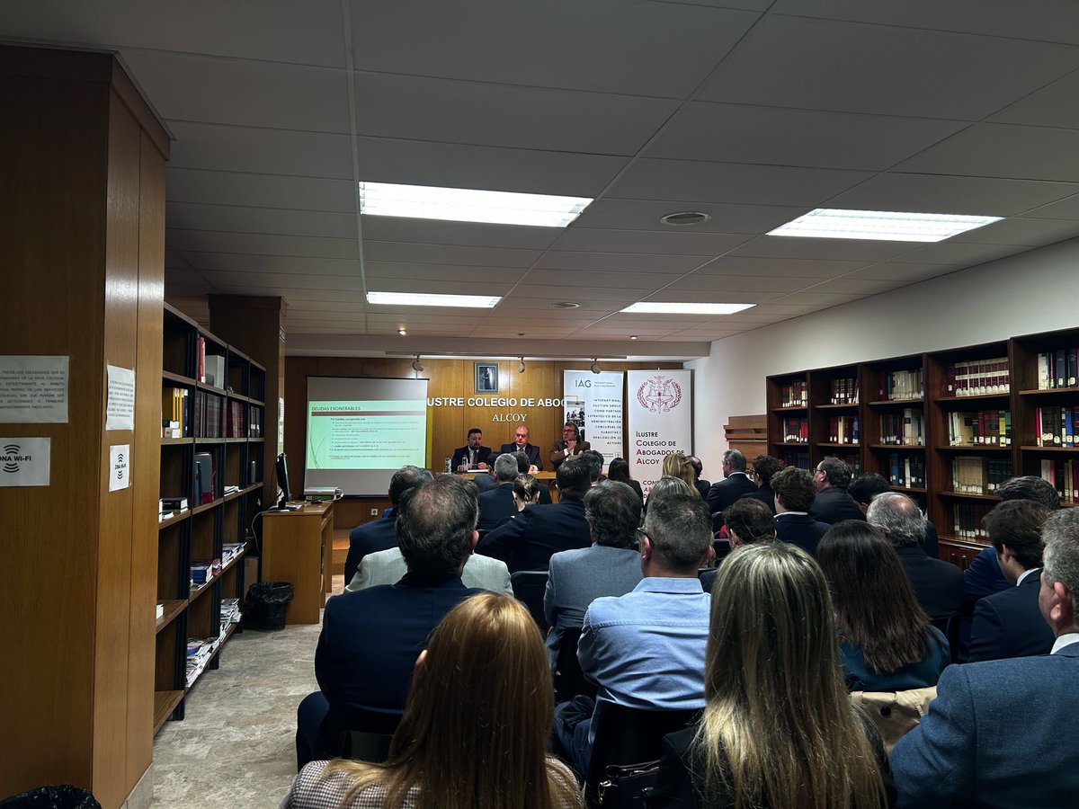 Nuestro Colegio celebra hoy las XII Jornadas de Derecho Concursal “Jorge Pastor” junto al Consejo de Colegios titulados mercantiles de la Comunitat Valenciana, en recuerdo de nuestro compañero, promotor de estas jornadas.