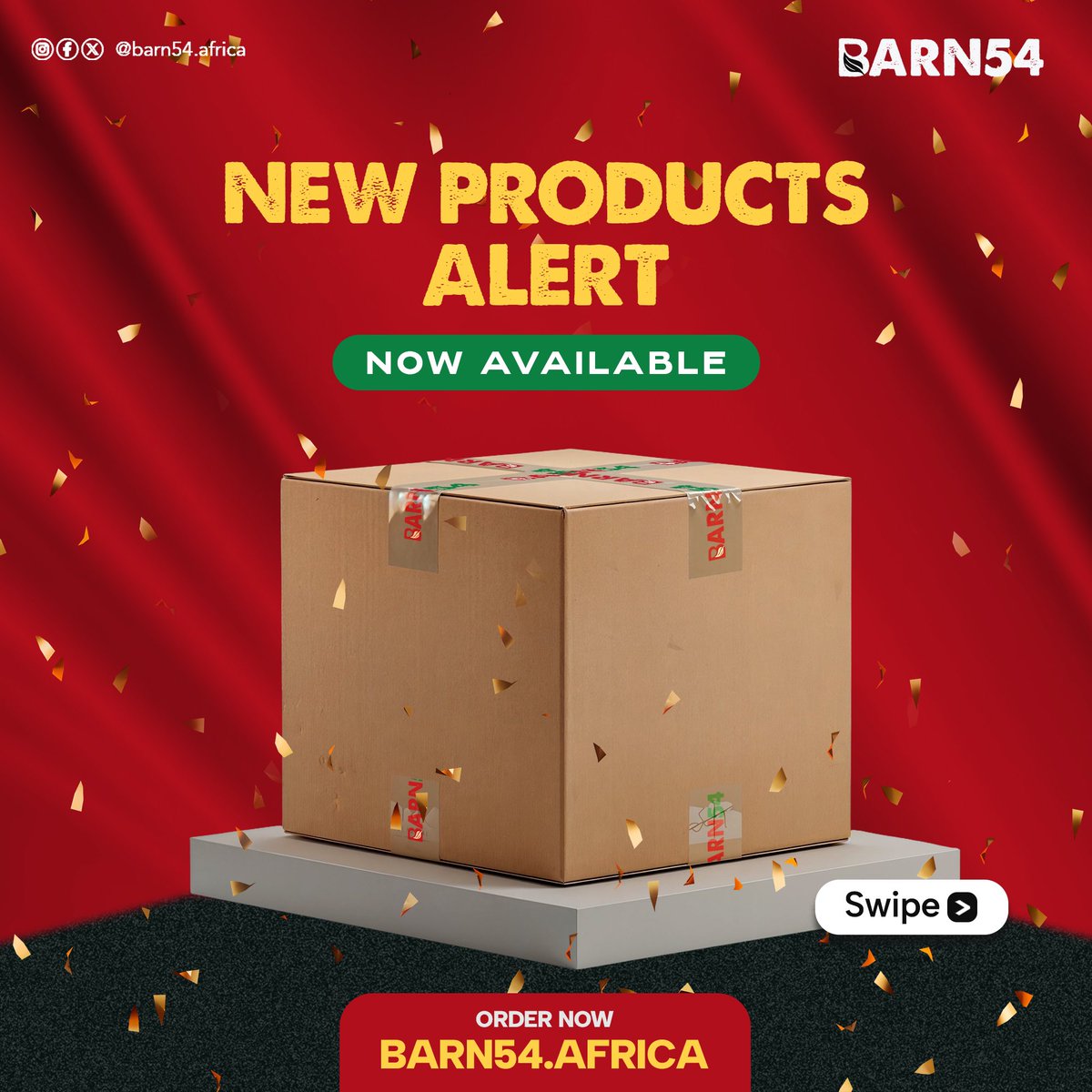 Barn54_africa's tweet image. The Barn has delivered!

Freshness? Check.
Convenience? Double check.

Introducing our latest additions to the Barn. Swipe left to reveal all the juicy deets😎

Now Available! Lock in your order now at wa.me/2349131813665

#barn54 #freshfooddelivery #barnfresh #barnfreshfood