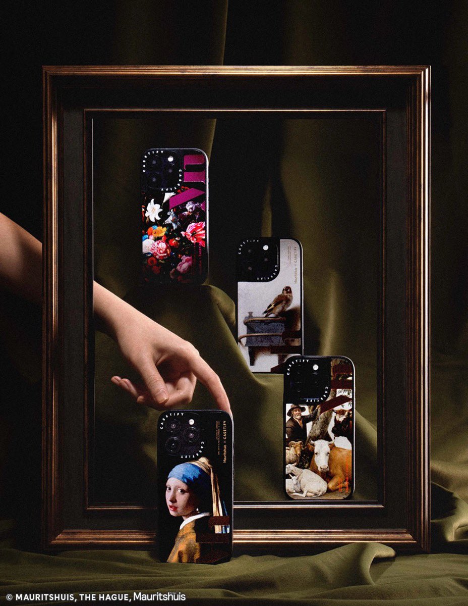 The Mauritshuis x CASETiFY コラボテックアクセが国内オンライン発売