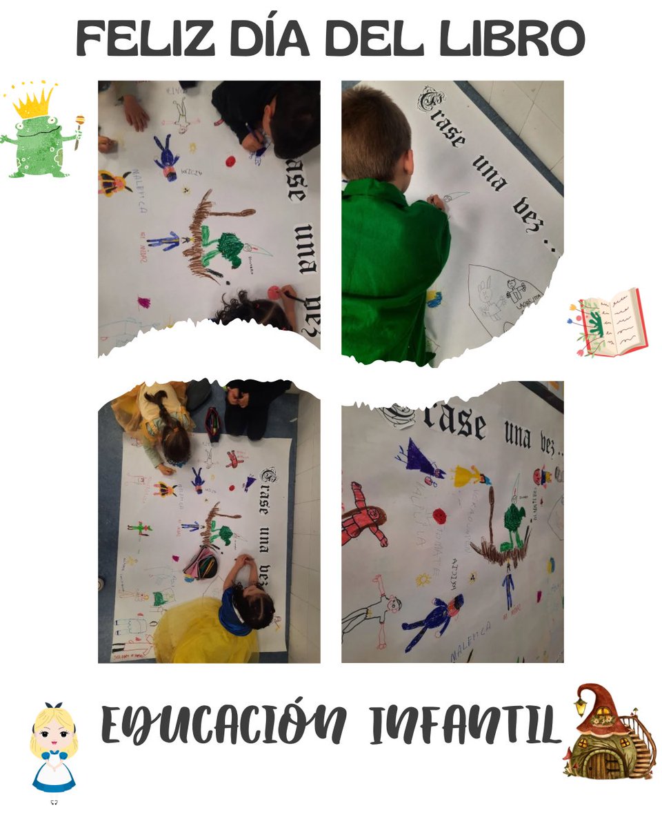 Ayer fue un maravilloso #DiaDelLibro . 

Algunos de nuestros cursos disfrutaron de la lectura de “Más allá de una burbuja” por su propia autora Sylvie Riesco. 

En #Infantil se adentraron en el maravilloso mundo de los cuentos, junto a preciosos disfraces, ilusión e imaginación.