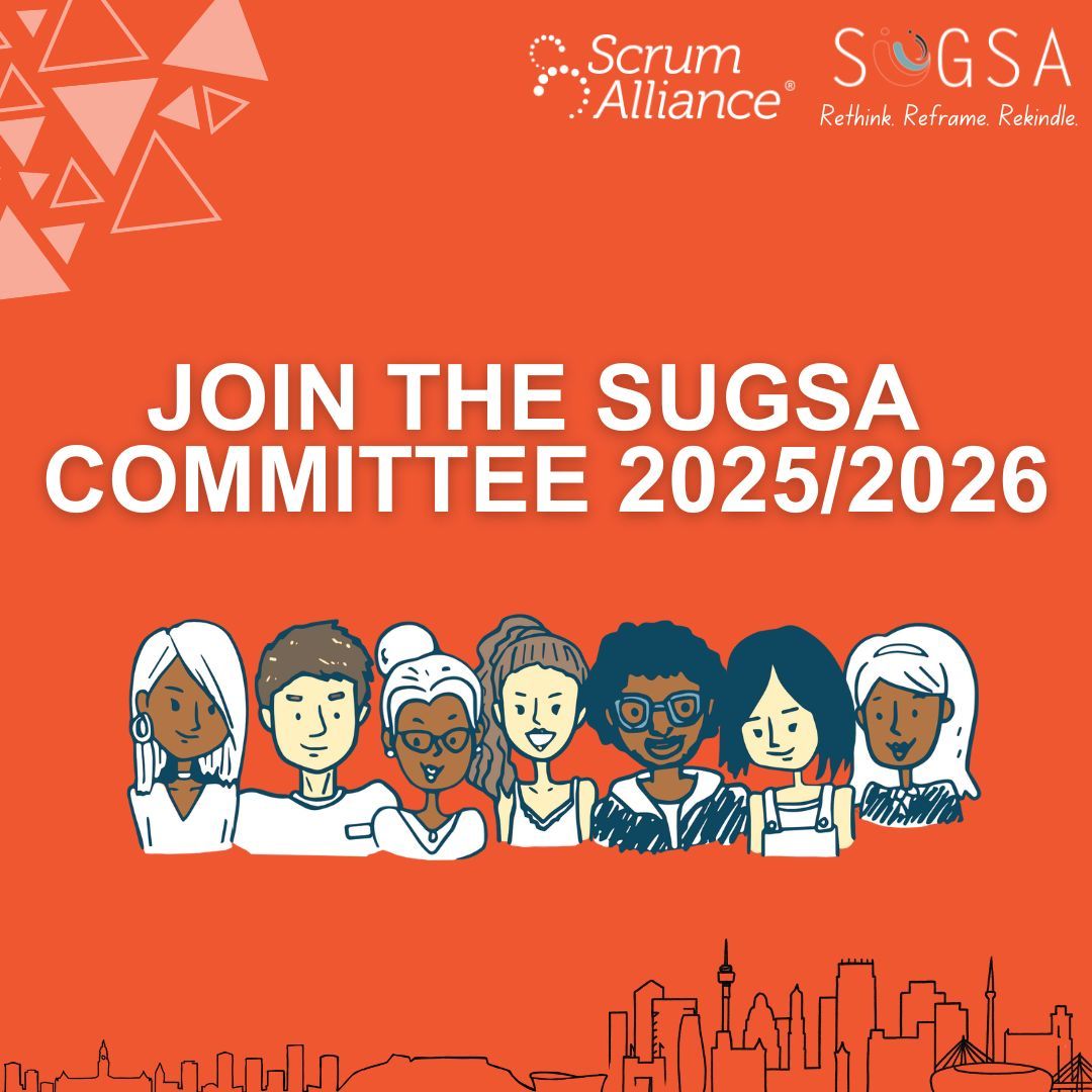 Join the Scrum User Group of South Africa as a Volunteer! 😁 Are you ready to make an impact, grow as a leader, and serve the Agile community in a meaningful way?

Let’s build something amazing together 👉 sugsa.org.za/get-involved/j…