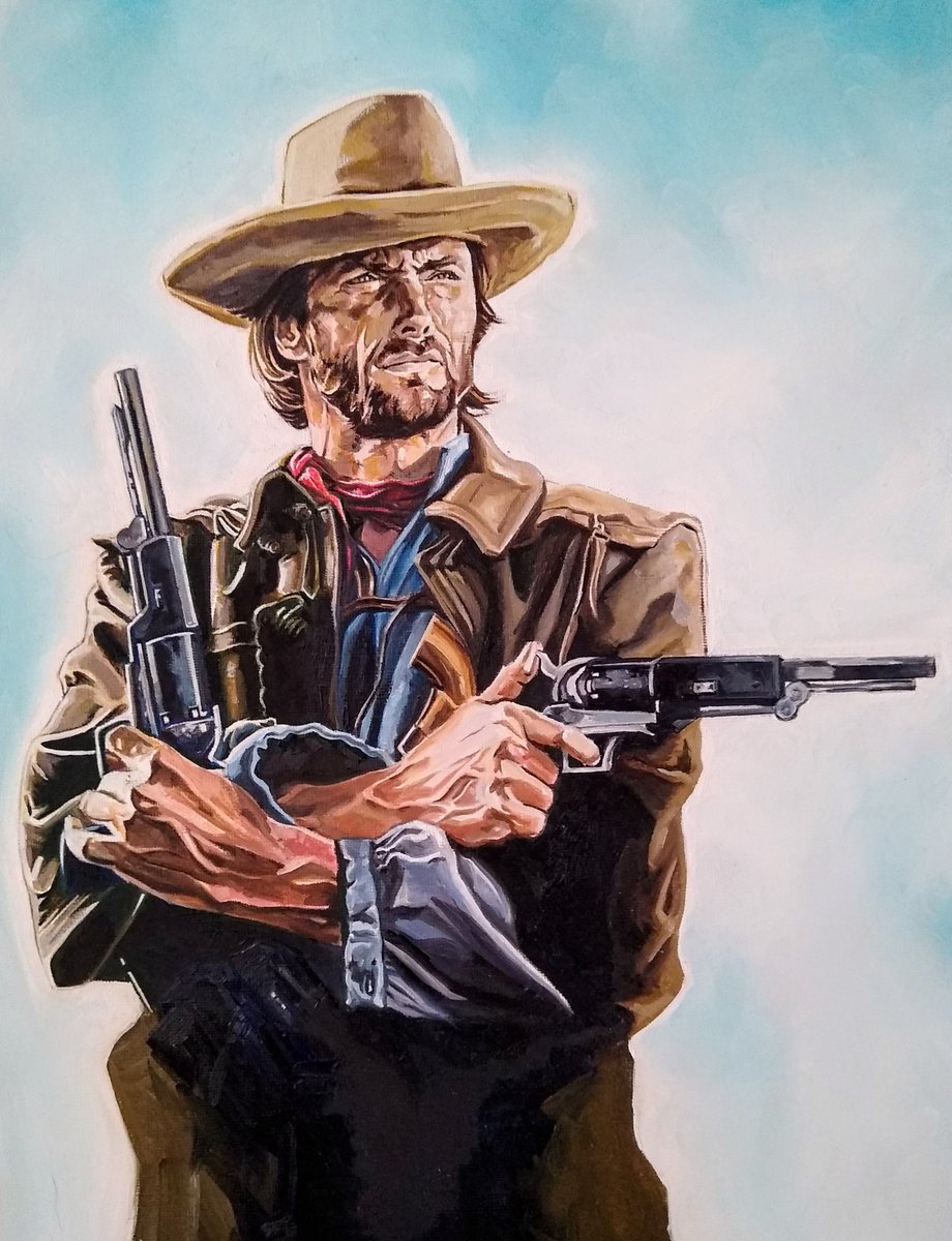Paul Pickford (@paulpickford7) on Twitter photo Here's my portrait of the legendary <a href="/ClintEastwoodMP/">Clint Eastwood</a> ahead of the release of some of his finest work, including The Outlaw Josey Wales, on 4K and his 95th birthday next month. Thanks for the inspiration!
#ClintEastwood
<a href="/WarnerBrosUK/">Warner Bros. UK</a>
<a href="/WBHomeEnt/">Warner Bros. Entertainment</a>
<a href="/AndrewCarterWB/">Andrew Carter</a> Here's my portrait of the legendary <a href="/ClintEastwoodMP/">Clint Eastwood</a> ahead of the release of some of his finest work, including The Outlaw Josey Wales, on 4K and his 95th birthday next month. Thanks for the inspiration!
#ClintEastwood
<a href="/WarnerBrosUK/">Warner Bros. UK</a>
<a href="/WBHomeEnt/">Warner Bros. Entertainment</a>
<a href="/AndrewCarterWB/">Andrew Carter</a>