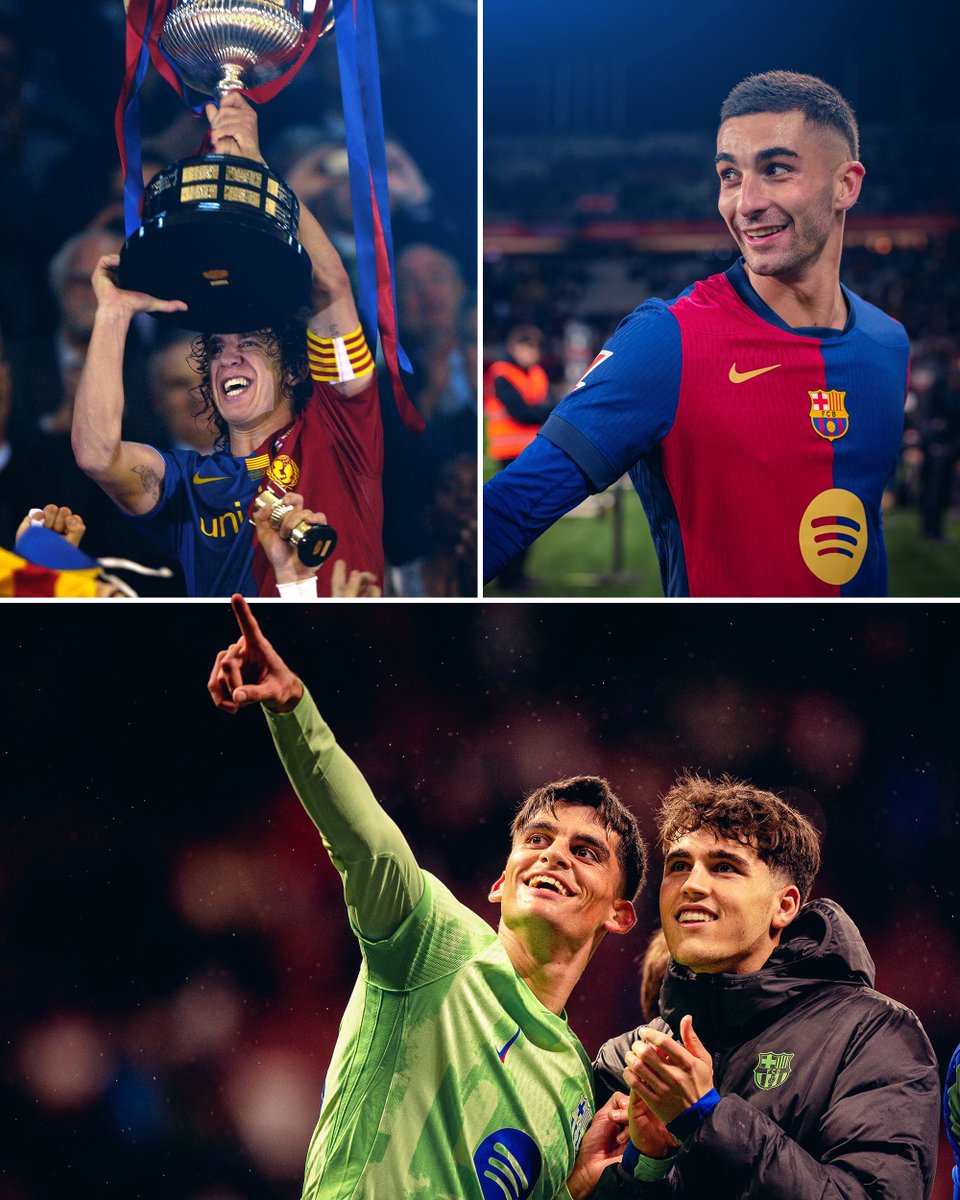 FCBarcelona's tweet image. We're dreaming of the cup 🏆