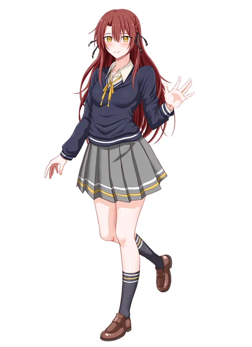 次の新キャラ 和泉 楓ちゃんです。 