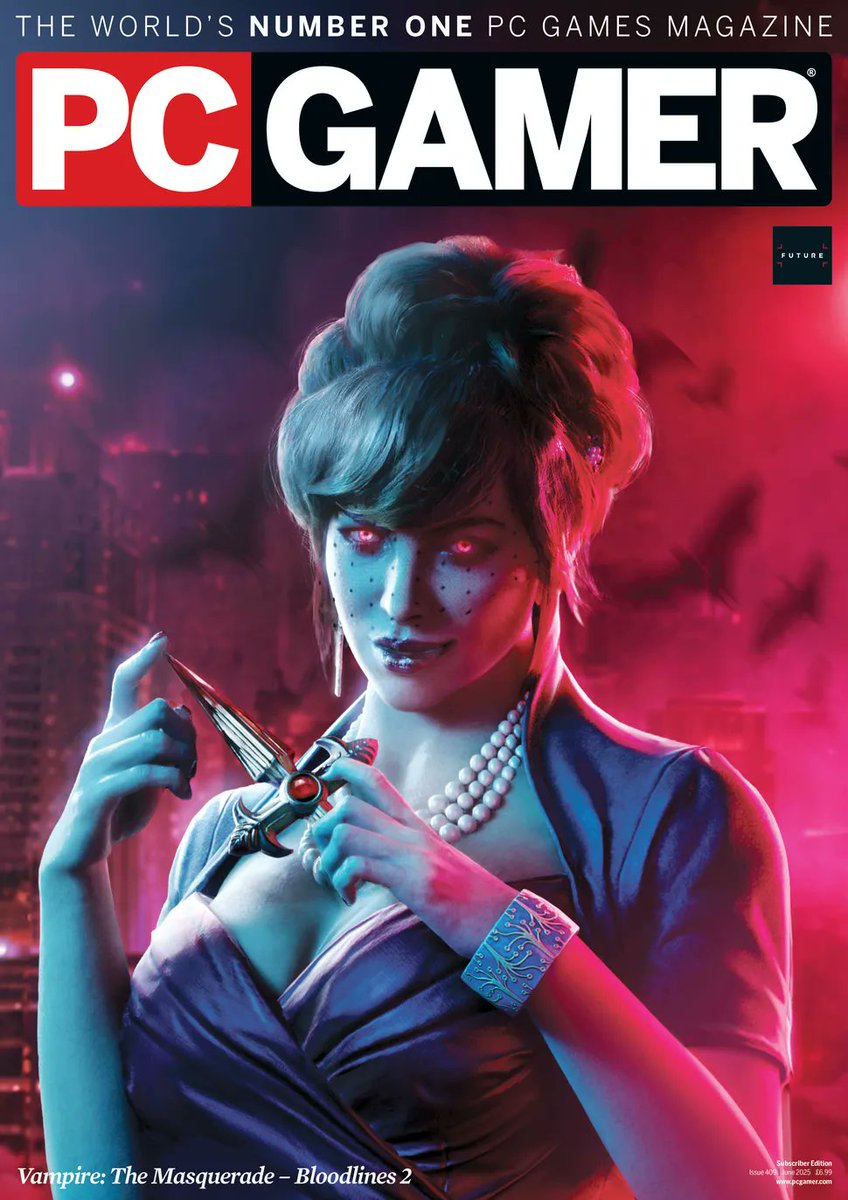 Sink your fangs into the latest issue of <a href="/pcgamer/">PC Gamer</a> for an exclusive deep-dive into the world of Bloodlines 2. What secrets lie beneath Seattle’s shadows?

pdxint.at/3EB58bc
