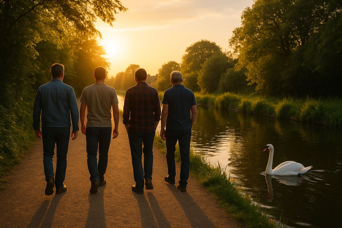 Join us at 6pm for a (non-AI generated) Men’s Walk
We’ll walk about 2.5 miles around a circular route and be done by about 7.30ish
We meet at Bromhams Playing Field Car Park (see map on Eventbrite) and best of all, It’s FREE!
Hopefully see you later, Matt

eventbrite.co.uk/e/evening-mens…