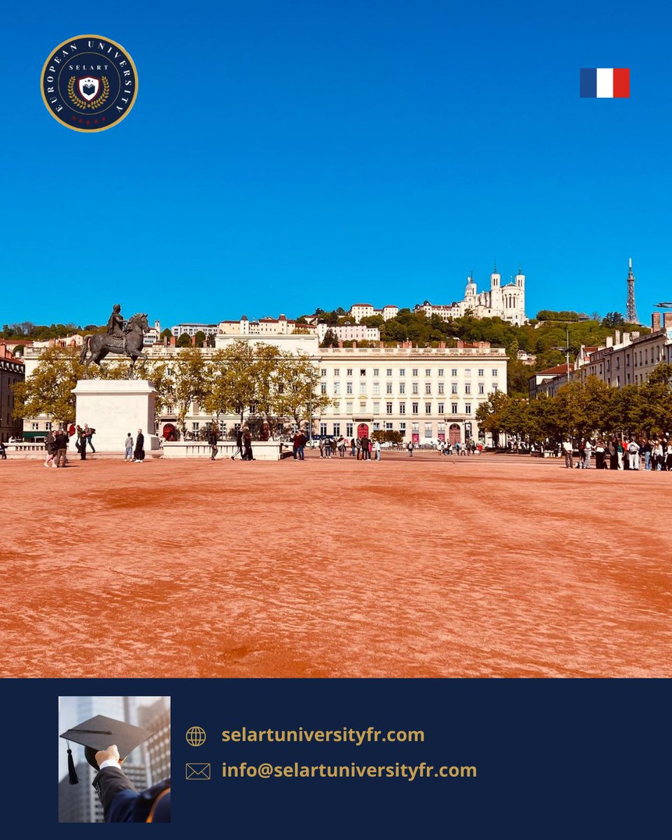 SelartFr's tweet photo. 🌞 Sunny day in Lyon!

At Selart European University, we are working hard to build a welcoming and dynamic environment for our students. As we prepare for the next academic year, every corner of the campus is being shaped with care and ambition. https://t.co/jdryOj22ip