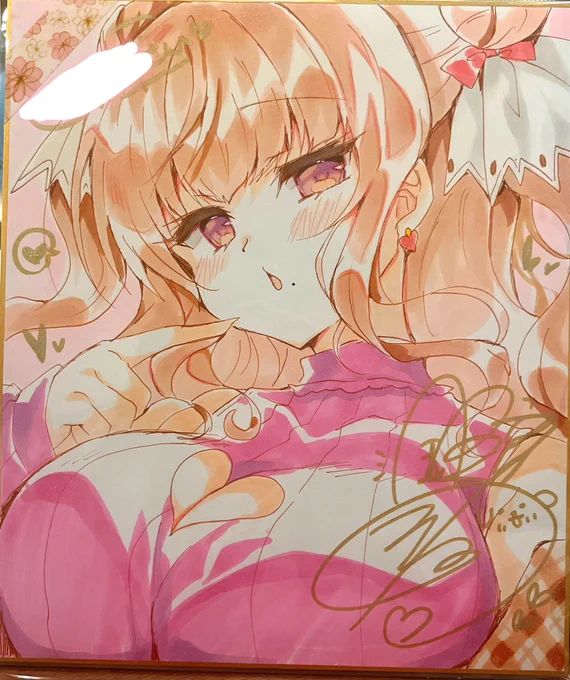 先ほどFANBOX大抽選企画のリクエスト色紙発送しました オリキャラリクめちゃくちゃ嬉しかった 