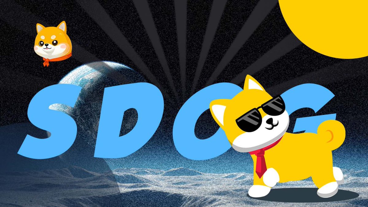 SDOGofficial's tweet photo. 🔥MEME coins = retirement plan?  
With $SDOG’s: 
 
• Staking rewards  
• NFT royalties  
• Metaverse ecosystem  
We’re barking up the RIGHT tree!  

🚀🌌 
$SDOG’s rocket leaves soon:  
✅ Community-driven  
✅ Marketing-loaded  
✅ Utility-focused  
 #SDOGofficial https://t.co/Mk76a7Cr6R