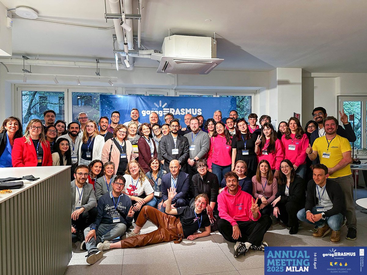 garagErasmus Foundation tweet media